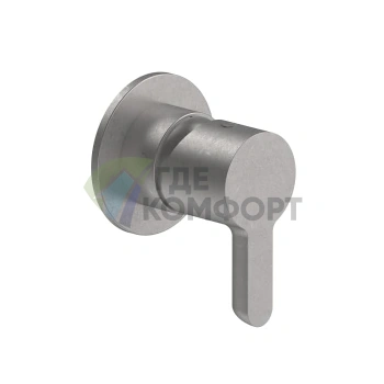 Встраиваемый смеситель для душа Fantini Icona Classic на 1 источник, цвет Raw Metal PVD (53 Q8 R063B) - фото 1