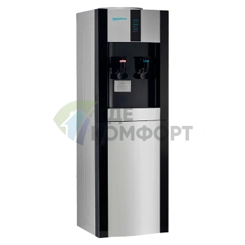 Кулер для воды AquaWork AW 16L/EN серебристо-чёрный - фото 1