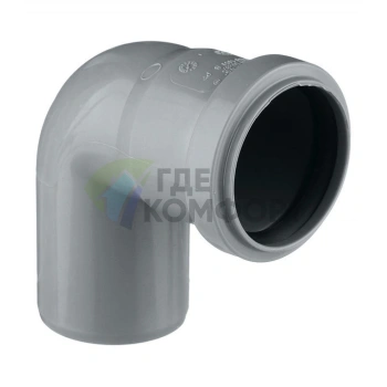 Отвод канализационный HTB 50 90° Ostendorf - фото 3