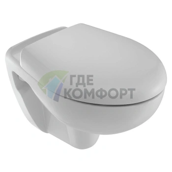 Подвесной унитаз Jacob Delafon Mideo E4345G-00 — стиль и комфорт - фото 1