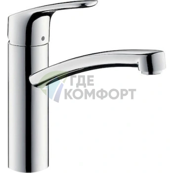 Стильный смеситель Hansgrohe Focus 31806000 для вашей кухни - фото 1