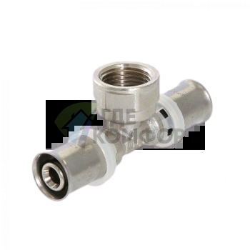 Тройник пресс с внутренней резьбой 32х1 1/4х32 Valtec - фото 4