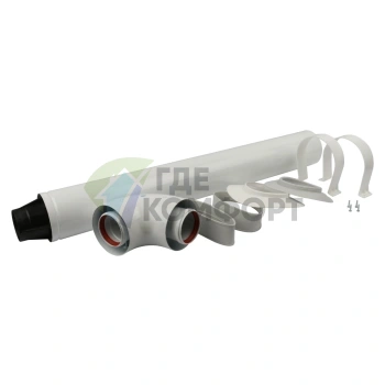 Комплект коаксиальный Stout для прохода через стену SCA-6010-240850 - фото 1