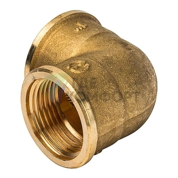 Угольник Stout внутренняя/внутренняя резьба латунный ВВ 1 - фото 2