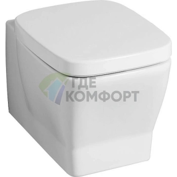 Подвесной унитаз Keramag Silk 203650 — компактность и современный дизайн