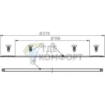 Обжимной гидроизоляционный фланец HL86.0 - фото 2