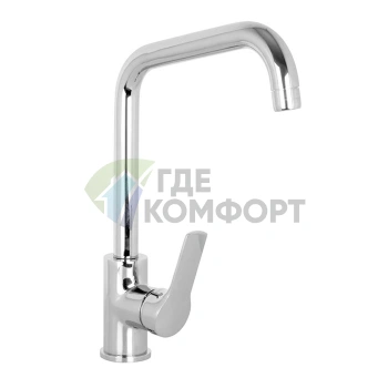 Кухонный смеситель FIMA Carlo Frattini Serie 4 с вращающимся изливом, хром (F3767/1RCR) - фото 1