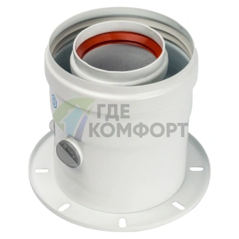 Адаптер для котла Stout DN60/100 вертикальный коаксиальный SCA-6010-240100 - фото 2