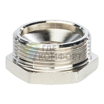 Футорка STOUT 1 1/4 x 1/2 никелированная - фото 4