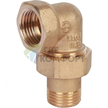 Разъемное угловое соединение, американка ВН 1/2 Stout - фото 4