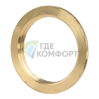 Контргайка STOUT с упором 2 латунная - фото 3