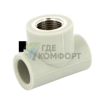 Тройник PPR с внутренней резьбой 20x1/2 FV-Plast - фото 3