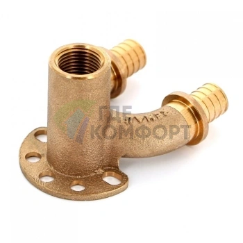 Угольник настенный с внутренней резьбой 20-Rp 1/2-20 RX+ REHAU (РЕХАУ - 14562711001) - фото 3