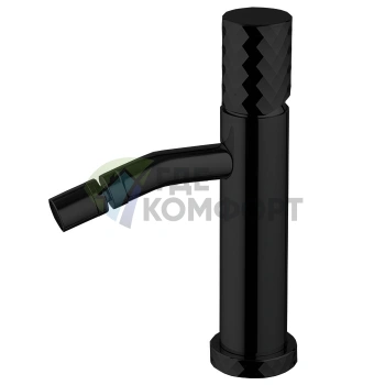 Смеситель для биде FIMA Carlo Frattini SPILLO TECH однорычажный в черном хроме (F3032XSXCN.1) - фото 1