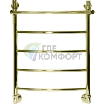 Полотенцесушитель Ника ЛД/ВП Лесенка Дуга Бронза 60x30 водяной - фото 1