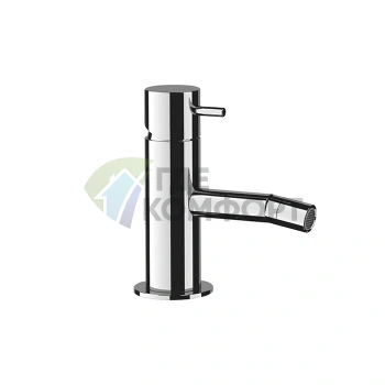 Смеситель для биде Kerasan Nolita однорычажный, на 1 отверстие, без донного клапана, хром (922990 cr) - фото 1