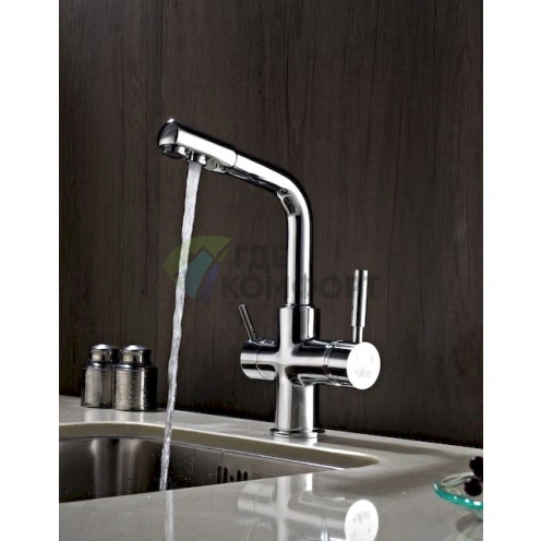 Смеситель Rossinka Z Z35-31 для кухни: эргономика и стиль в каждом движении - фото 2