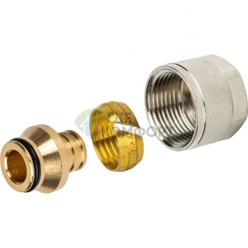 Фитинг STOUT компрессионный для труб из сшитого полиэтилена flex 20x2-8x3/4 - фото 11