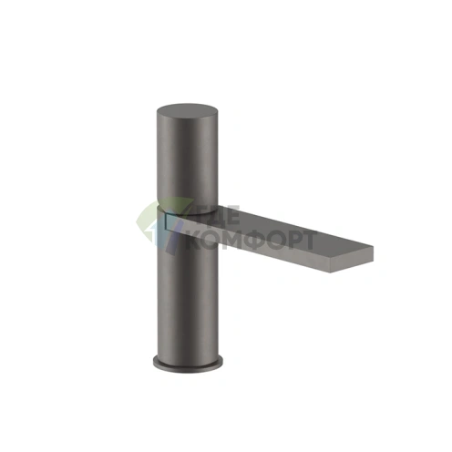 Смеситель для раковины Fantini Milano с нажимным донным клапаном (Matt Gun Metal PVD) (31 P5 3004F) - фото 1
