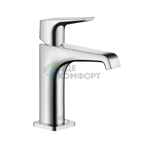 Смеситель для раковины AX Citterio E: на 1 отверстие, хром (36111000) - фото 1