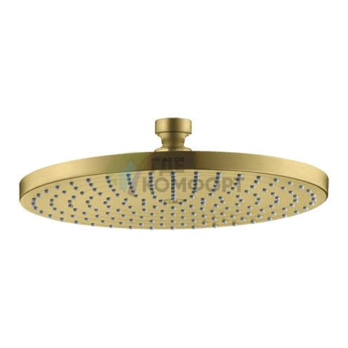 Верхний душ AX Starck 240 мм, 1jet, шлифованная медь (28494950) - фото 1