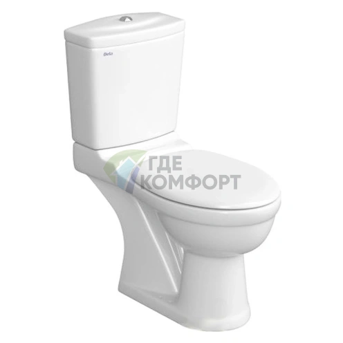 Компактный унитаз Della Antler Super Plus с микролифтом - фото 1