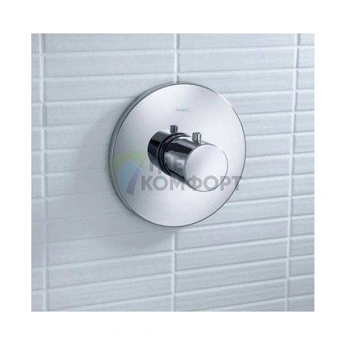 Термостатический смеситель Hansgrohe Ecostat S Highflow для душа с высоким расходом воды - фото 2