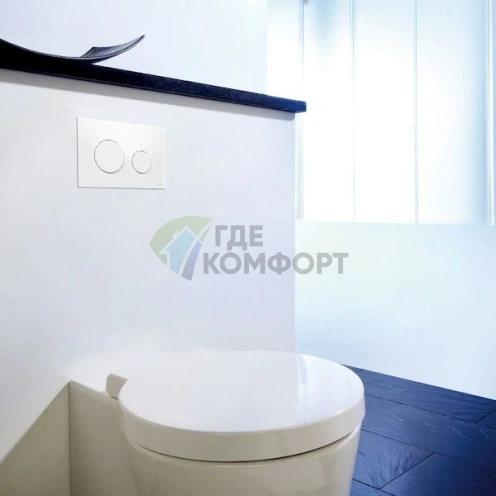 Кнопка смыва для инсталляции TECE Loop 9240600, белая, для скрытого монтажа - фото 3