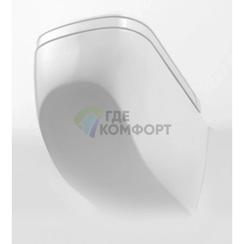 Подвесной унитаз Hatria Next Y1F1 с компактной инсталляцией - фото 5