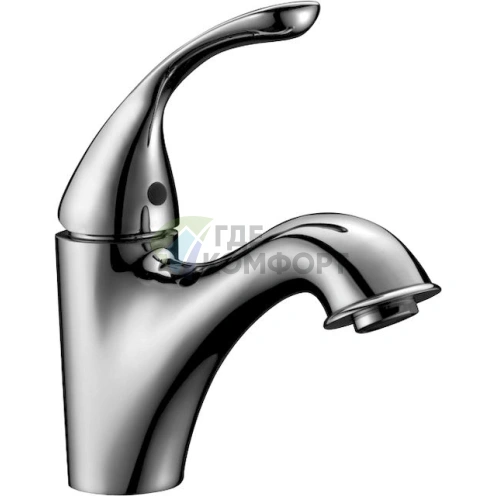 Стильный однорычажный смеситель Lemark Intense LM5606C для раковины - фото 1