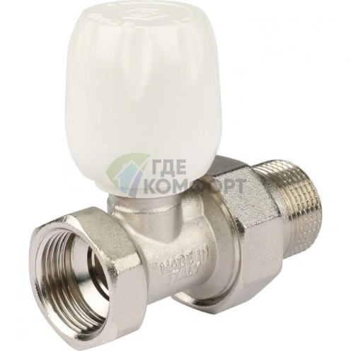 Клапан ручной с неподъемным шпинделем 3/4, прямой Stout - фото 1