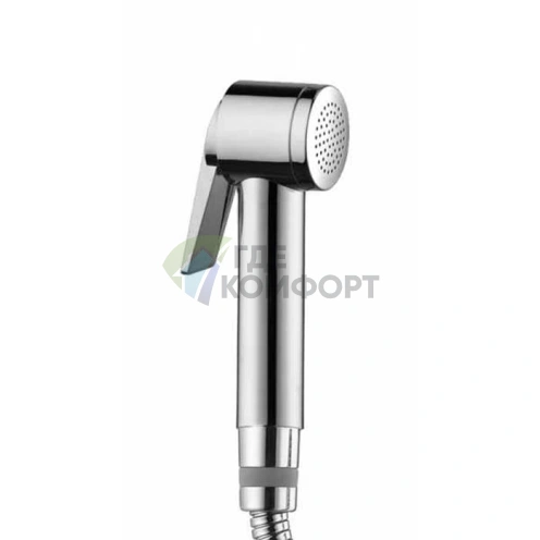 Гигиеническая лейка BOSSINI PALOMA FLAT: ABS-пластик, цвет хром (B00462.030) - фото 1