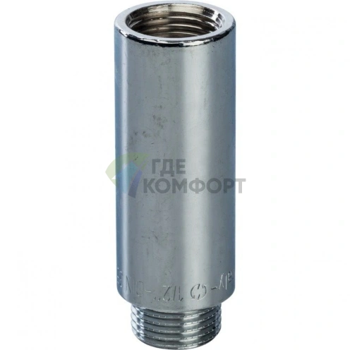Удлинитель STOUT латунный 1/2 x 65 хромированный - фото 3