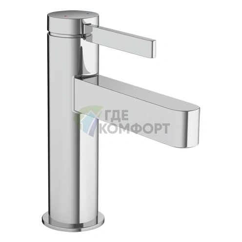 Смеситель для раковины Hansgrohe Finoris: однорычажный, с донным клапаном, хром (76010000) - фото 1