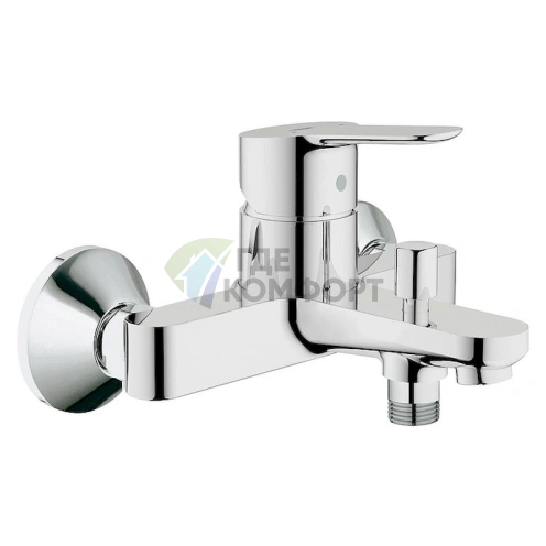 Смеситель Grohe BauEdge 23334000 для ванны с душем — немецкое качество и стильный дизайн - фото 1