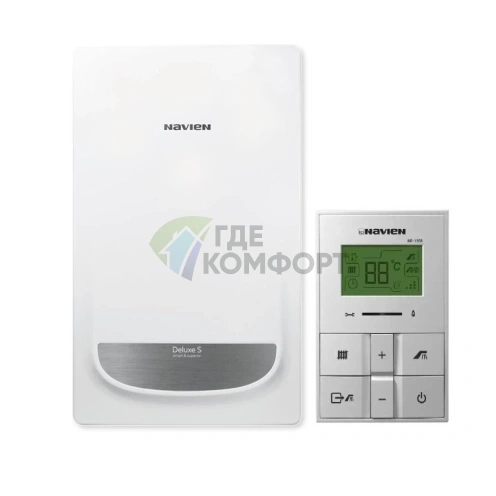 Настенный газовый котел Navien Deluxe S-35K Coaxial - фото 2