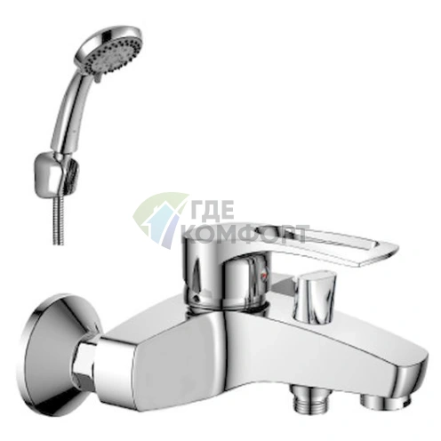 Смеситель для ванны с душем Rossinka T T40-31 - фото 1