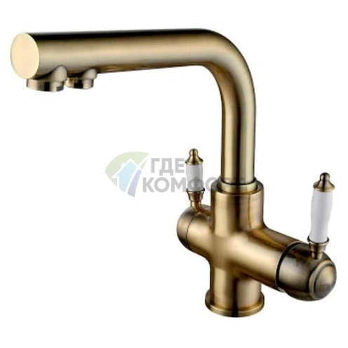 Смеситель Lemark Villa LM4861B для кухни - фото 1