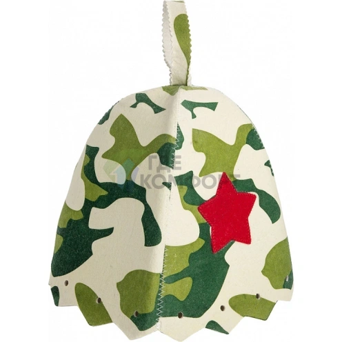 Шапка Банные штучки 40137 Армейская - фото 1