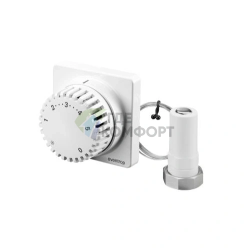 Термостат Uni FH 7-28С с дистанционной настройкой 10м, белый Oventrop (Овентроп) - фото 1