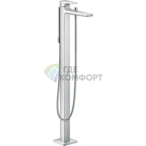 Напольный смеситель для ванной Hansgrohe Metropol 32532000 - фото 1