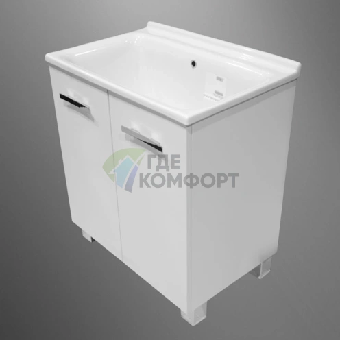 Раковина KERASAN Comunita Постирочная 75х50см цвет bianco tela - фото 1