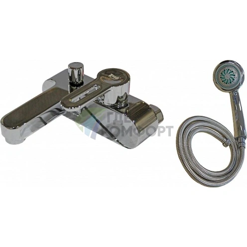 Смеситель для ванны с душем Zorg ZR 113 W - фото 1