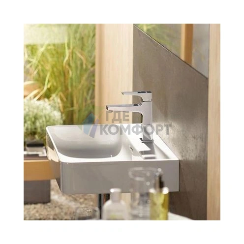 Смеситель для раковины Hansgrohe Metropol с донным клапаном Push-Open - фото 3