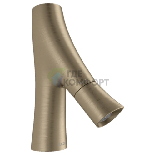 Элегантный смеситель AX Starck Organic в цвете шлифованный никель (12110820) - фото 1