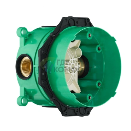 Универсальная скрытая часть HG iBox для душа, ванны и термостата (1800180) - фото 1