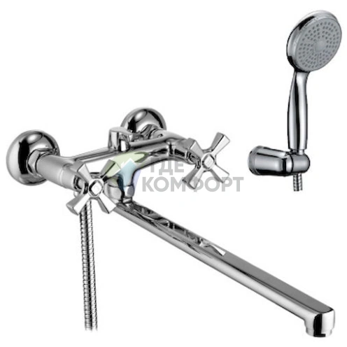 Смеситель Lemark Benefit LM2512C: Универсальный для любой кухни с высоким изливом - фото 1