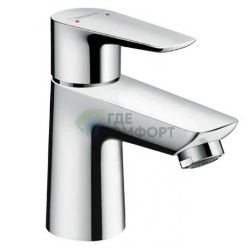 Смеситель для раковины Hansgrohe Talis E 80, однорычажный, хром (71700000) - фото 1