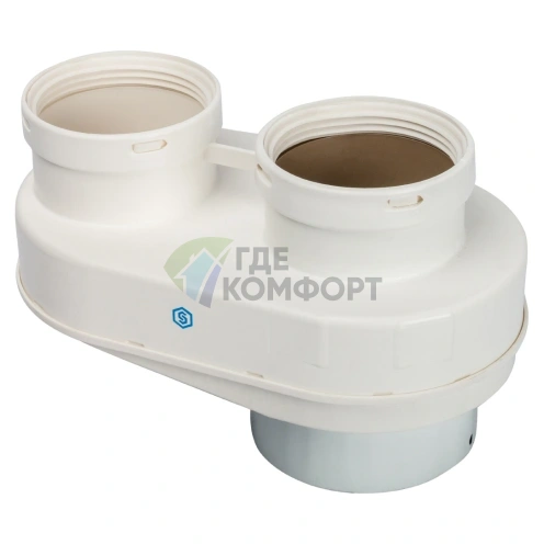 Адаптер Stout DN80/80 для подключения раздельных труб PP-Ryton SCA-8080-230002 - фото 1