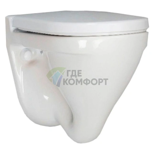 Подвесной унитаз Sanita Luxe Attica без микролифта - фото 1